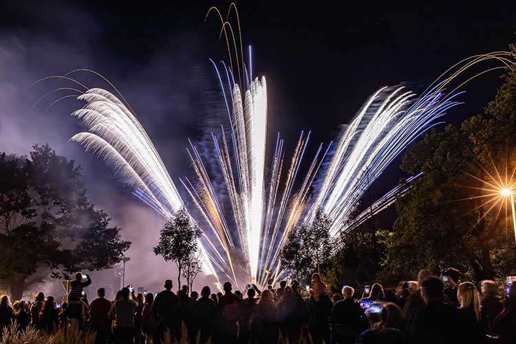 Feuerwerk und Lasershow für Quartiere und Events jeder Größe von Les Lionnes Susanne Morgenroth