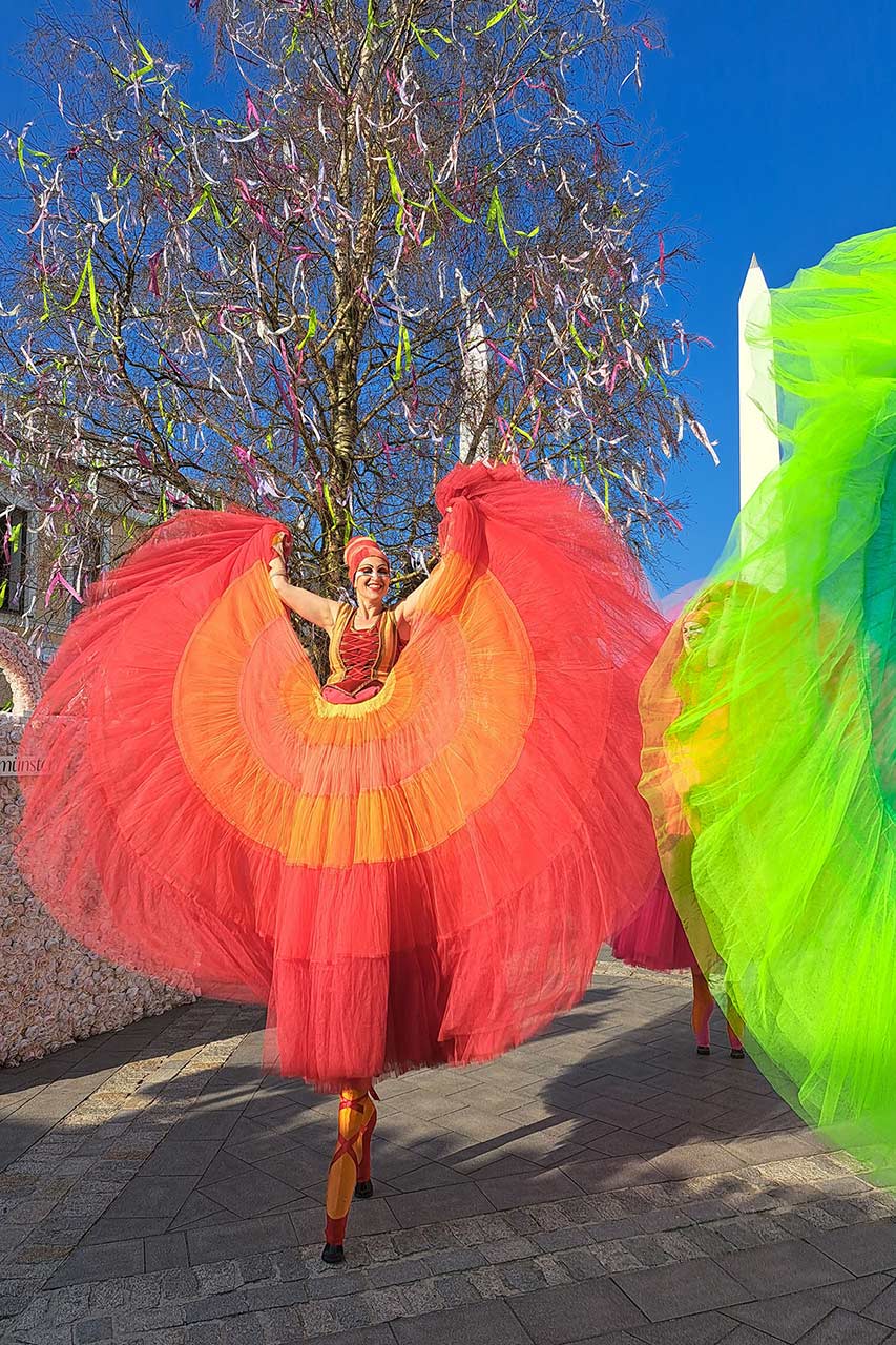 Walk-Acts für Shoppincneter